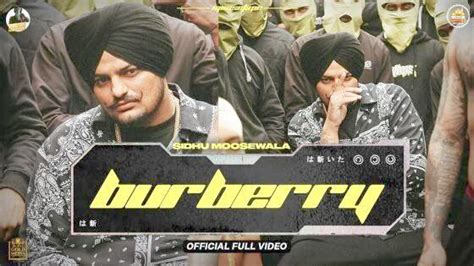 burberry boy youtube lyrics|sidhu moose wala lyrics berry.